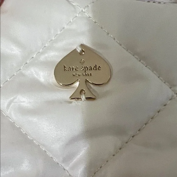 Kate Spade Quilted Cream/Ivory Accessory Bag - Picture 15 of 15